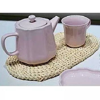 ست کاسه سرامیکی صورتی ماکارون